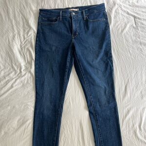 Levi’s 311 - Womens skinny jeans raw hem